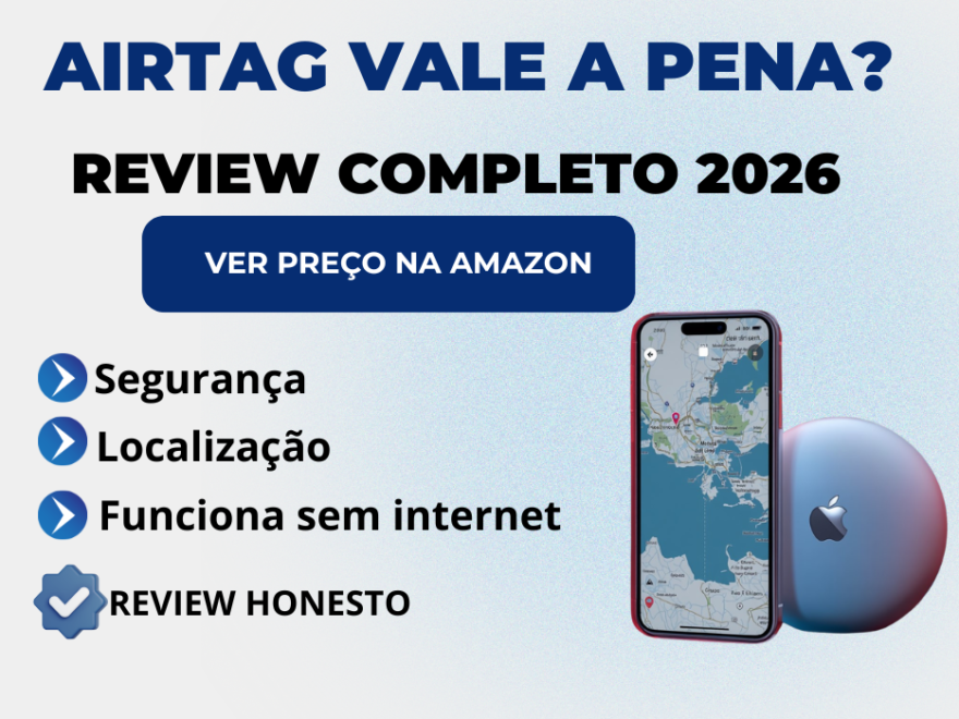 airtag vale a pena. Review completo