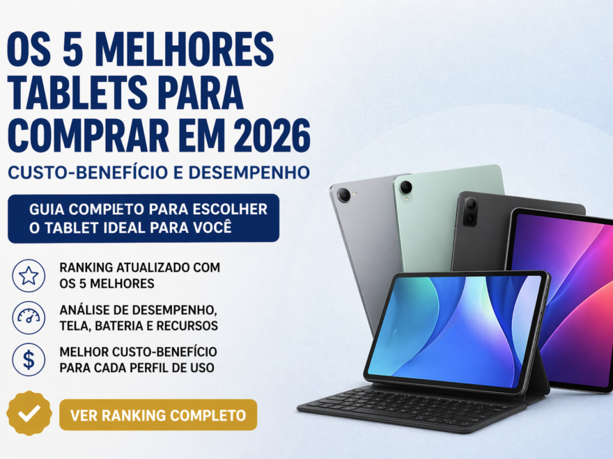 os cinco melhores tablets